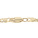 Yellow Gold Diamond Cut Curb Chain Necklace 17 3/4" - 14k