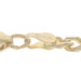 Yellow Gold Diamond Cut Curb Chain Necklace 17 3/4" - 14k