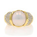 David Yurman Mabe Pearl & Diamond Ring - Yellow Gold 18k .60ctw David Yurman Mabe Pearl & Diamond Ring - Yellow Gold 18k .60ctw