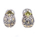 John Hardy Buddha Belly Peridot Earrings - Sterling 925 Yellow Gold 18k Pierced John Hardy Buddha Belly Peridot Earrings - Sterling 925 Yellow Gold 18k Pierced