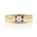 Yellow Gold Lab-Created Spinel Vintage Solitaire Engagement Ring -8k Round .16ct Yellow Gold Lab-Created Spinel Vintage Solitaire Engagement Ring -8k Round .16ct