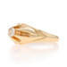 Yellow Gold Diamond Vintage Men's Ring - 14k European .33ct Buttercup Solitaire Yellow Gold Diamond Vintage Men's Ring - 14k European .33ct Buttercup Solitaire