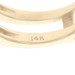 Yellow Gold Diamond Enhancer Wedding Band - 14k Round .26ctw Wrap Jacket Ring