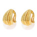 David Yurman Cable Shrimp J-Hoop Earrings - Yellow Gold 18k Clip-Ons David Yurman Cable Shrimp J-Hoop Earrings - Yellow Gold 18k Clip-Ons