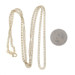 Yellow Gold Diamond Cut Curb Chain Necklace 20" - 14k Yellow Gold Diamond Cut Curb Chain Necklace 20" - 14k