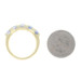 Yellow Gold Sapphire Five-Stone Band - 18k Round 2.69ctw Ring Yellow Gold Sapphire Five-Stone Band - 18k Round 2.69ctw Ring