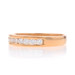 Rose Gold Diamond Men's Wedding Band - 18k Round .51ctw Channel Set Ring Rose Gold Diamond Men's Wedding Band - 18k Round .51ctw Channel Set Ring