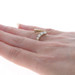 Yellow Gold Diamond Bypass Band - 18k Round Brilliant 1.22ctw Adjustable Ring