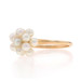 Church & Co. Cultured Pearl Cluster Cocktail Ring - Yellow Gold 14k