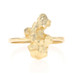 Yellow Gold Statement Ring - 14k Nugget