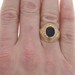 Yellow Gold US Army Air Forces Mens Ring 10k Onyx WWII Military 1943 Miami Beach Yellow Gold US Army Air Forces Mens Ring 10k Onyx WWII Military 1943 Miami Beach