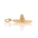 Yellow Gold Tijuana Sombrero Charm - 14k Mexico Sombrero de Charro Hat Yellow Gold Tijuana Sombrero Charm - 14k Mexico Sombrero de Charro Hat