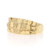Yellow Gold Men's Statement Ring - 10k Nugget