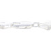 Sterling Silver Curb Chain Men's Bracelet 8 1/2" - 925