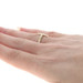 Yellow Gold Crucifix Statement Ring - 14k Cross Faith
