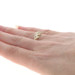 Yellow Gold Dome Crescent Statement Band - 14k Turkey Ring