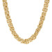 Yellow Gold Fancy Byzantine Chain Necklace 22" - 14k