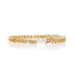 Yellow Gold Diamond Tennis Bracelet 6 3/4" 14k Round Brilliant 3.00ctw