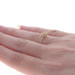 Yellow Gold Knot Statement Ring - 10k Rope SZ 6 1/2