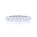 White Gold Diamond Eternity Wedding Band 14k Round Brilliant 2.89ctw Ring