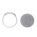 Diamond Five-Stone Wedding Band - 950 Single .15ctw Ring Diamond Five-Stone Wedding Band - 950 Single .15ctw Ring