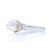 White Gold Akoya Pearl Diamond Ring - 14k .30ctw White Gold Akoya Pearl Diamond Ring - 14k .30ctw