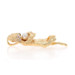 Yellow Gold Akoya Pearl Sleeping Otter Pendant - 14k Yellow Gold Akoya Pearl Sleeping Otter Pendant - 14k