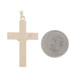 Yellow Gold Crucifix Pendant - 14k Cross Faith Yellow Gold Crucifix Pendant - 14k Cross Faith