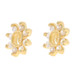 Yellow Gold Cubic Zirconias Halo Earring Enhancers - 14k Round Brilliant .80ctw Yellow Gold Cubic Zirconias Halo Earring Enhancers - 14k Round Brilliant .80ctw