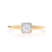 Yellow Gold Diamond Vintage Solitaire Engagement Ring- 14k Round Brilliant .20ct Yellow Gold Diamond Vintage Solitaire Engagement Ring- 14k Round Brilliant .20ct