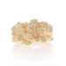 Yellow Gold Nugget Men's Ring - 10k Statement Yellow Gold Nugget Men's Ring - 10k Statement