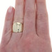 Yellow Gold Tapered Statement Band - 14k Ring Yellow Gold Tapered Statement Band - 14k Ring