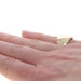 Yellow Gold Tapered Statement Band - 14k Ring Yellow Gold Tapered Statement Band - 14k Ring