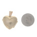 Yellow Gold Heart Locket Pendant - 10k Two Frames Love Yellow Gold Heart Locket Pendant - 10k Two Frames Love