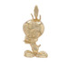Yellow Gold Tweety Bird Pendant - 14k Warner Bros Looney Tunes Yellow Gold Tweety Bird Pendant - 14k Warner Bros Looney Tunes