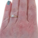 Yellow Gold Diamond Vintage Solitaire Engagement Ring - 14k Round Promise