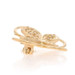 Yellow Gold Diamond Butterfly Pin - 14k Round Brilliant .22ctw Bug Brooch Yellow Gold Diamond Butterfly Pin - 14k Round Brilliant .22ctw Bug Brooch