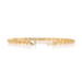 Yellow Gold Diamond X Link Bracelet 7" - 14k Round Brilliant 1.00ctw
