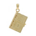 Yellow Gold Lord's Prayer Charm - 14k Holy Bible