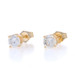 Yellow Gold Diamond Stud Earrings 14k Round Brilliant 1.00ctw Pierced Yellow Gold Diamond Stud Earrings 14k Round Brilliant 1.00ctw Pierced