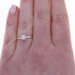 Diamond Retro Solitaire Engagement Ring European .22ct