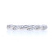 White Gold Diamond Braided Band 14k Round Brilliant .10ctw Twist Ring