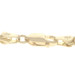 Yellow Gold Diamond Cut Rope Chain Necklace 22" 10k
