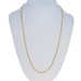 Yellow Gold Paperclip Chain Necklace 24 1/4" 14k Germany