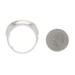 White Gold Diamond Five Stone Mens Band 14k Round Brilliant 1.00ctw Ring 10 1/2 White Gold Diamond Five Stone Mens Band 14k Round Brilliant 1.00ctw Ring 10 1/2