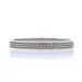 White Gold Art Deco Braid Child's Band 18k Rope Ring SZ 1 White Gold Art Deco Braid Child's Band 18k Rope Ring SZ 1