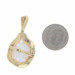 Yellow Gold South Sea Baroque Pearl Organic Shape Pendant 18k Yellow Gold South Sea Baroque Pearl Organic Shape Pendant 18k