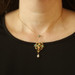 Yellow Gold Turquoise Pearls Edwardian Lavalier Pendant Necklace 15 1/4" 18k Yellow Gold Turquoise Pearls Edwardian Lavalier Pendant Necklace 15 1/4" 18k
