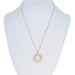 Yellow Gold Diamond Concentric Circle Pendant Necklace 18 1/4" 14k Round .22ctw Yellow Gold Diamond Concentric Circle Pendant Necklace 18 1/4" 14k Round .22ctw