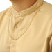Yellow Gold Figaro Chain Men's Necklace 25 1/2" 14k Italy Yellow Gold Figaro Chain Men's Necklace 25 1/2" 14k Italy